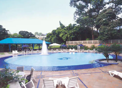 Medellin Hotel. Pool Area.